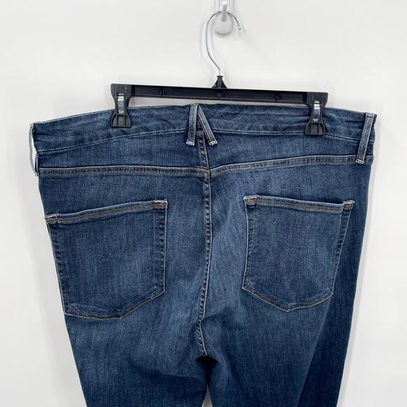 GOOD AMERICAN NWT Good Legs Blue Skinny Jeans in Blue004 // 22 Plus - Picture 8 of 10